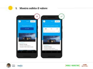 1. Mostra subito il valore
 