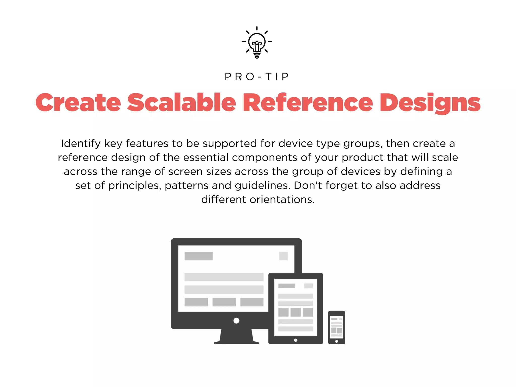 Responsive
V S
Adaptive
ﬂuid and adapts to the size of the screen.
detects the screen size and loads the appropriate layout for it .
 