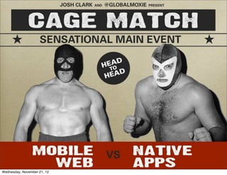 Wednesday, November 21, 12
 