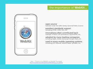 Mobile web and j query mobile