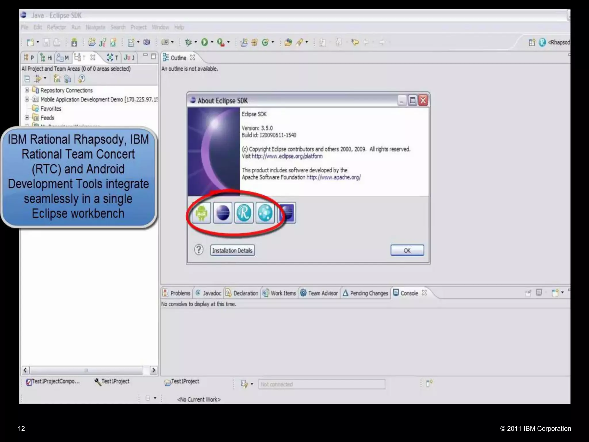 12   © 2011 IBM Corporation
 