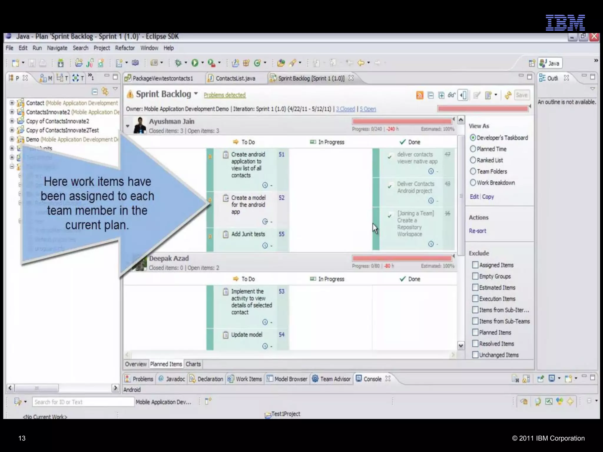 13   © 2011 IBM Corporation
 