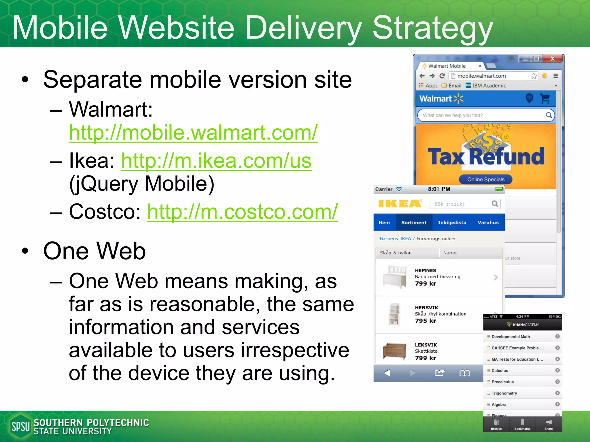 App vs. Sites
The old desktop vs. web?
12
http://xkcd.com/1367/
 