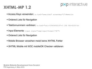 Rasche Umsetzung und somit geringe Entwicklungskosten