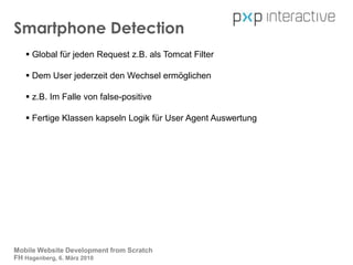 Support von möglichst vielen Devices