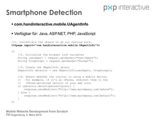 Optimierung für geringe Bandbreiten (GPRS)