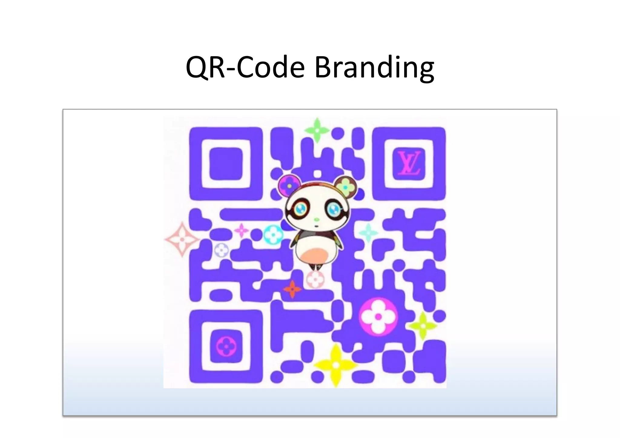 QR‐Code Branding 
 