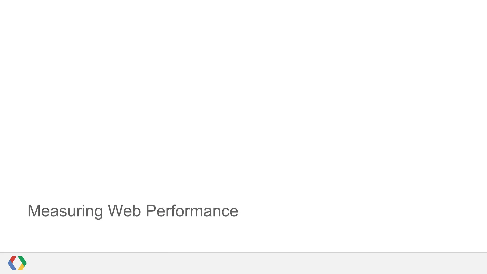 Measuring Web Performance

 