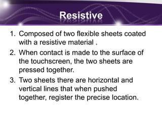 Basic HardwareTouch ScreenProcessing unitsRam, Rom and Memory Card