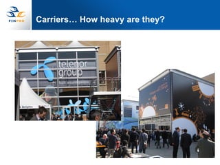 Carriers… How heavy are they?
 