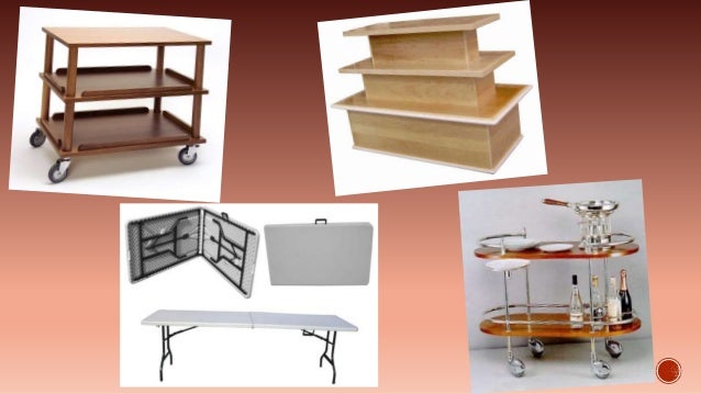 Mobiliario del comedor moises