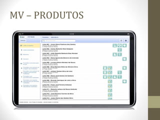 MV – PRODUTOS 