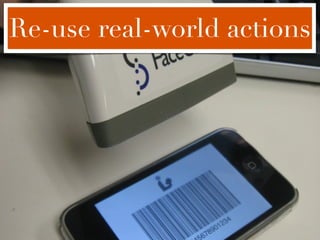 Re-use real-world actions
 