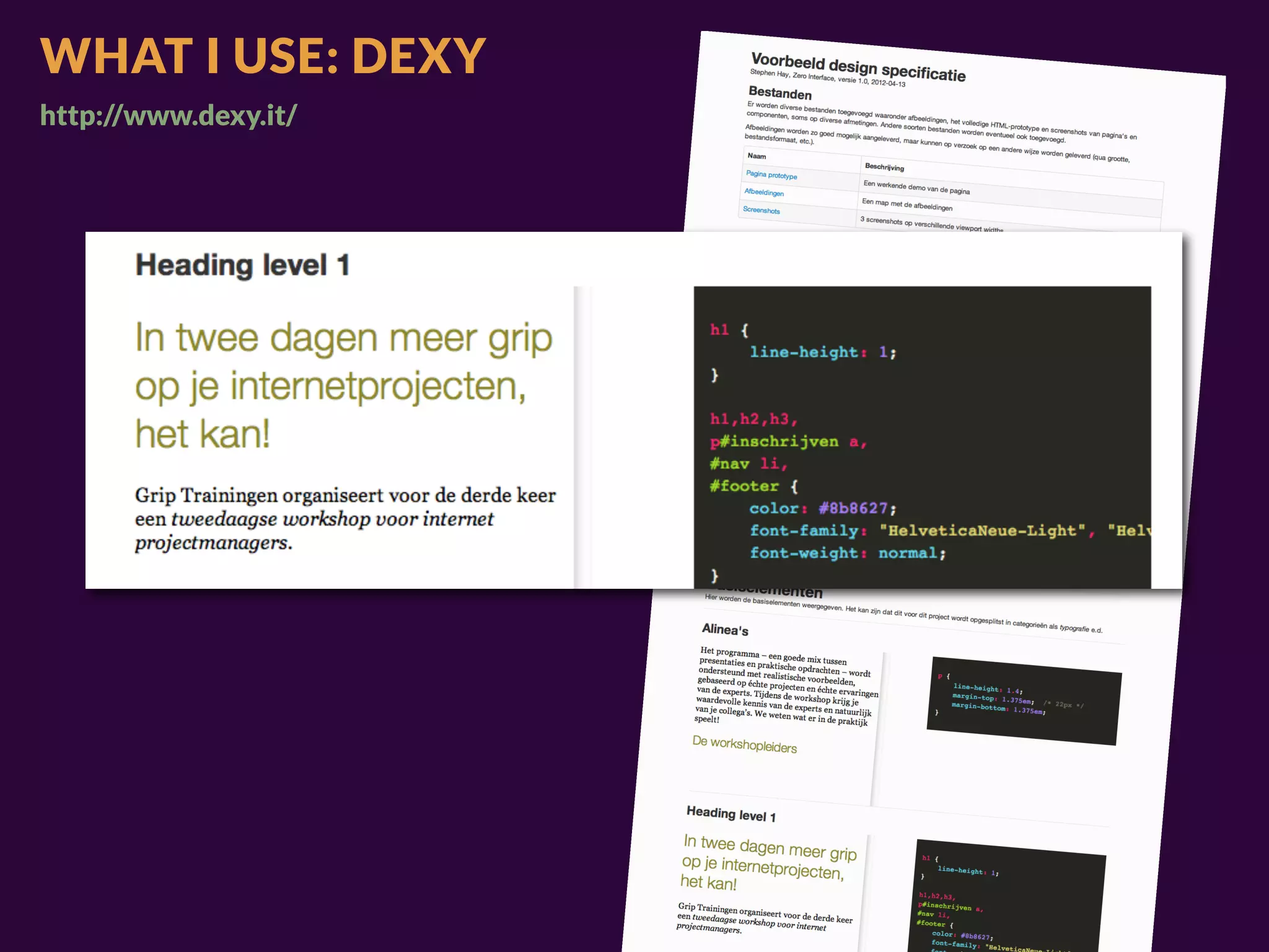 WHAT I USE: DEXY
http://www.dexy.it/
 