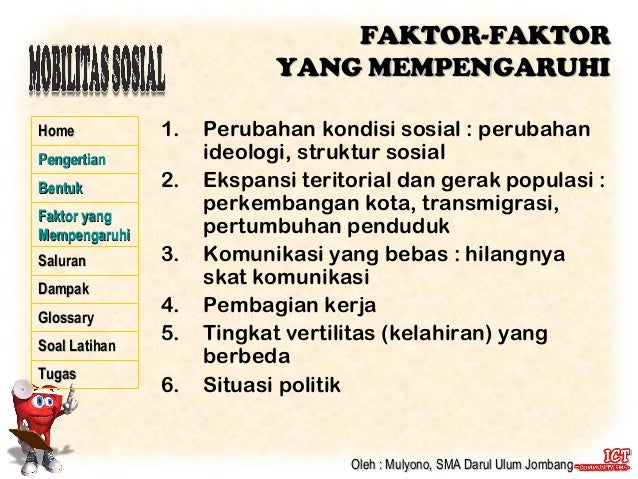 Mobilitas Sosial Sosiologi