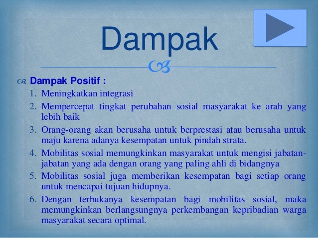 Mobilitas Sosial