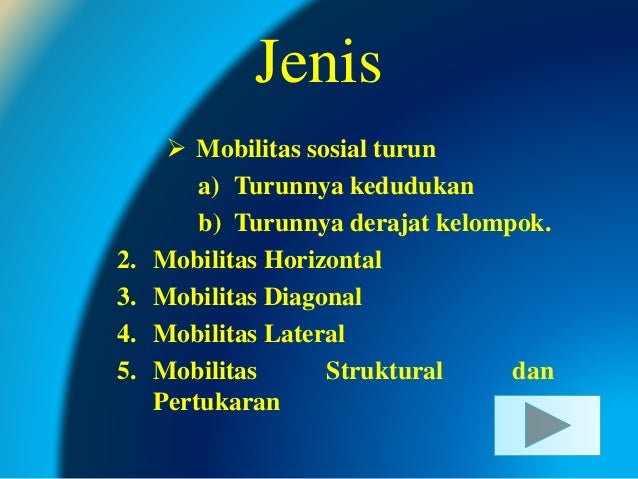 Contoh Faktor Pendorong Mobilitas Sosial Pada Penyebab