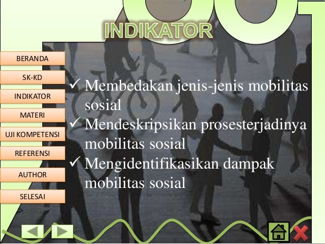 Mobilitas Sosisal Sosiologi Kelas Xi Ips Semester 1
