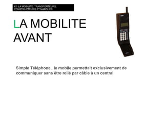 courts circuits : les nouvelles mobilités : téléphone, transports, médias on the go
