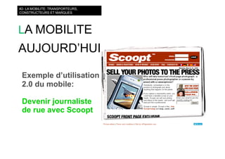 courts circuits : les nouvelles mobilités : téléphone, transports, médias on the go