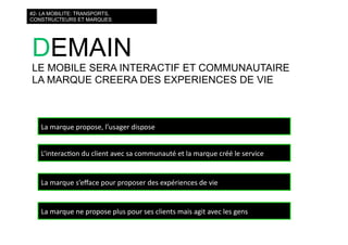 courts circuits : les nouvelles mobilités : téléphone, transports, médias on the go