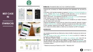 userADgents
BEST CASE
#2
STARBUCKS
Starbucks est un exemple en matière de mobilité et de digitalisation de ses points de
v...