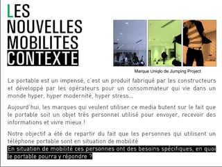 Marque Uniqlo de Jumping Project 