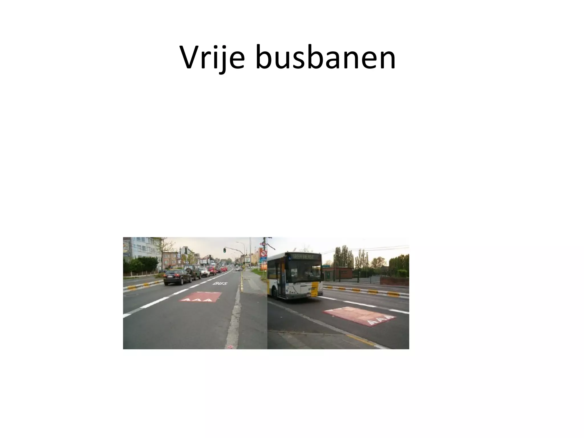 Vrije busbanen  