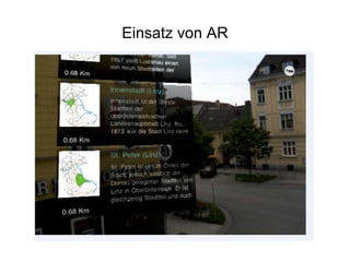 Einsatz von AR
 
