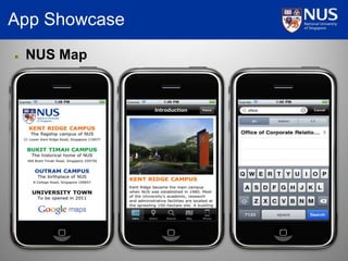 App ShowcaseNUS Map