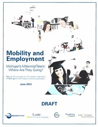 Mobility and Employment: Michigan's Millennial Talent - Where Are They Going?