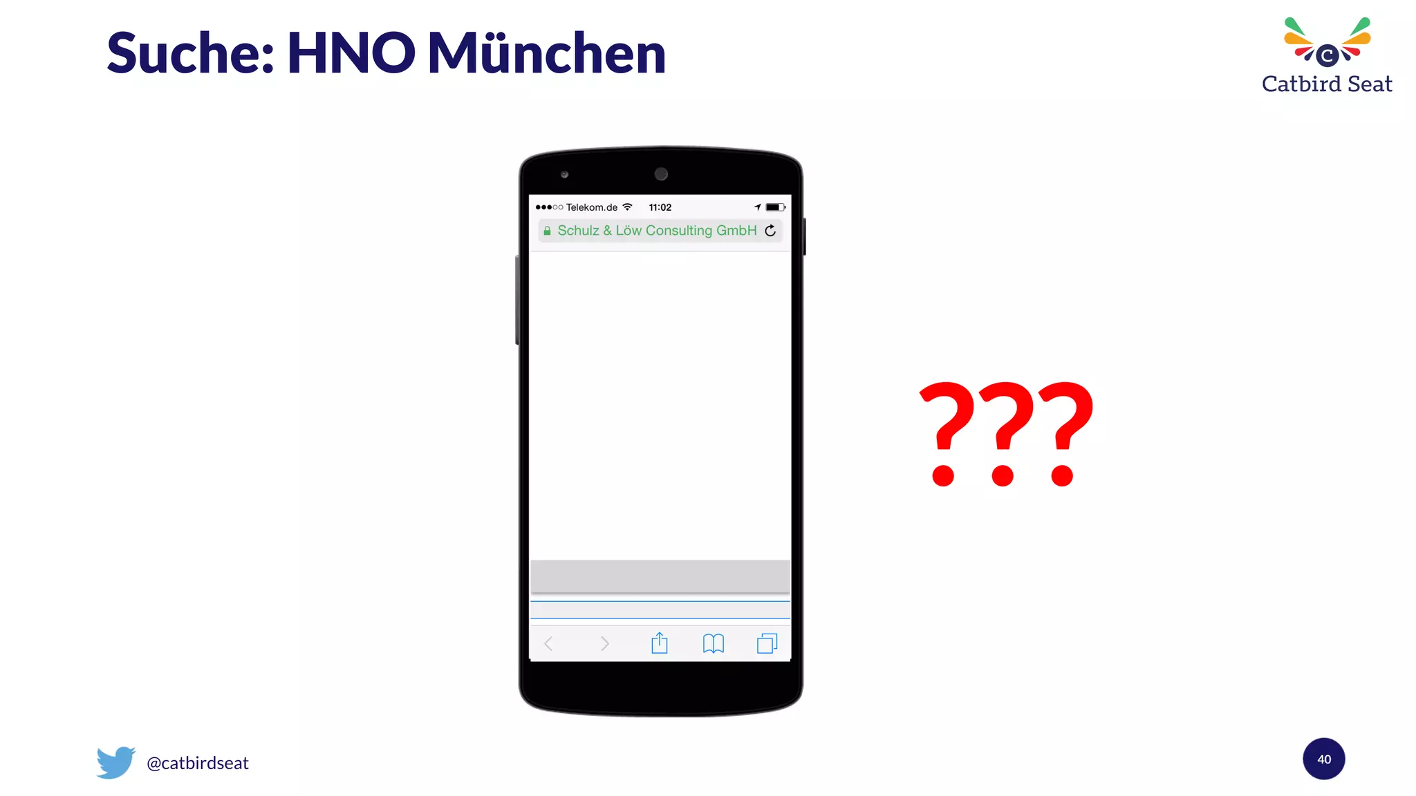 @catbirdseat
Suche: HNO München
???
40
 