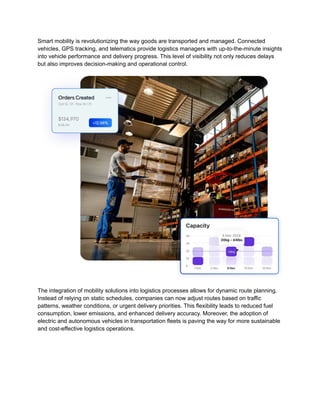 Mobility Infotech Logistics: Driving Innovation in Modern ...