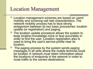 Comprehensive Overview of Mobility Management in Mobile Networks ...