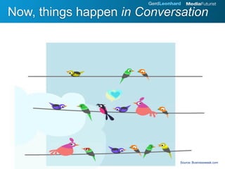 Now, things happen in Conversation




                 Source: Business Week




                                        ...