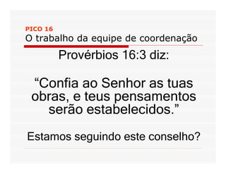 Mobilização da Igreja (1)