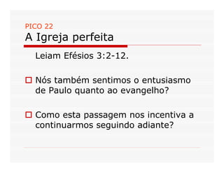 Mobilização da Igreja (1)