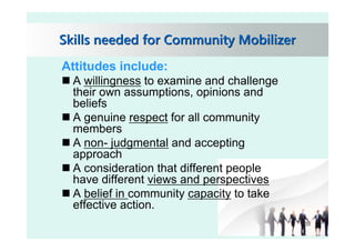Mobilization workshop slides | PDF