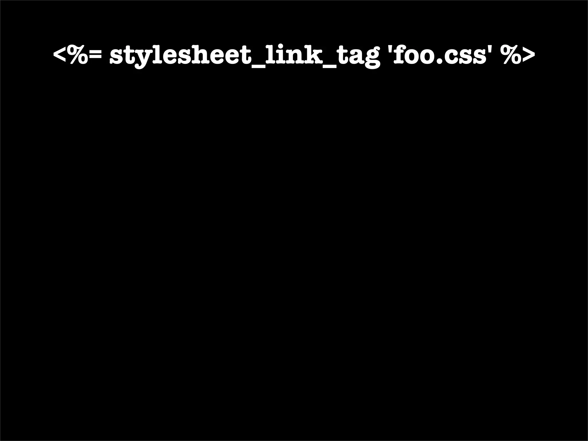 <%= mobile_xhtml_doctype %> <html> <head> ... </head> <body> ... </body> </html> </html> ../layouts/ application.mobile.erb http://mobiforge.com/designing/story/comparison-xhtml-mobile-profile-and-xhtml-basic 