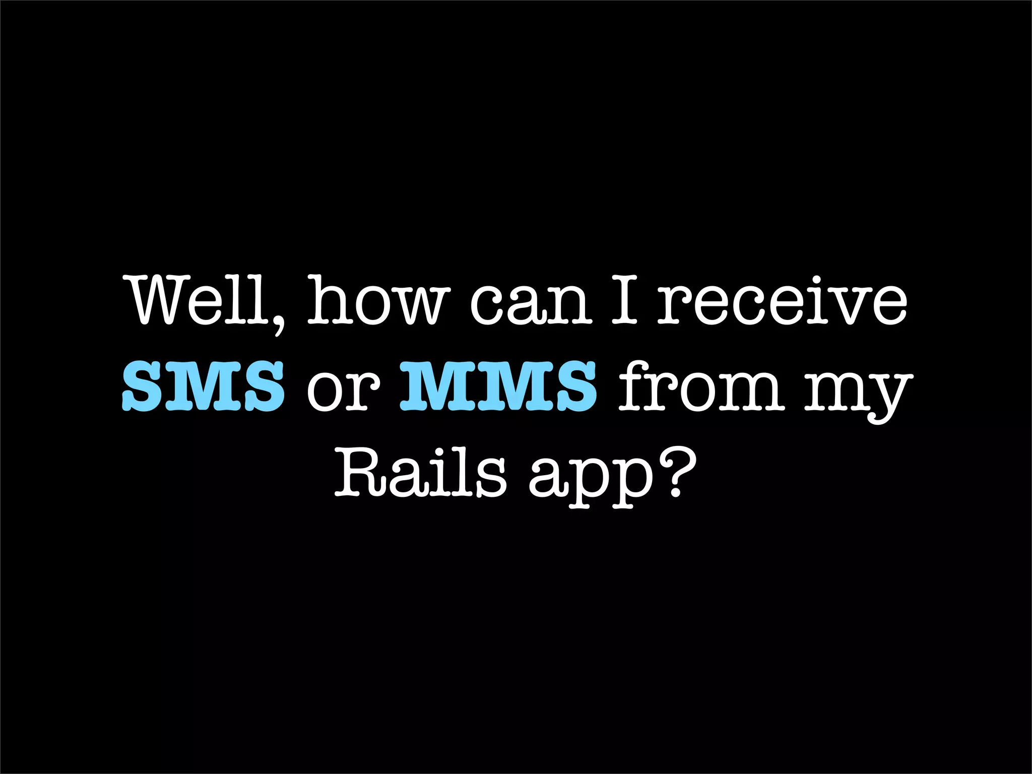 The Problem with Receiving  MMS Crap Crap Crap Cat 