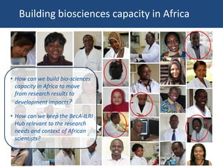 Mobilizing biosciences for a food secure Africa  