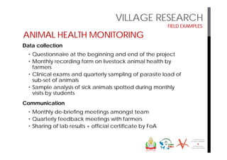 Mobilizing partnerships for multi-sector transdisciplinary research to action: A look at field examples