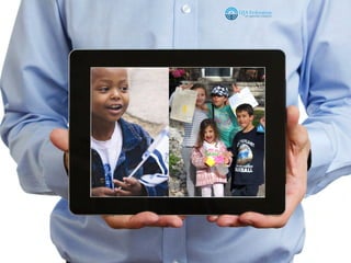 Annual report
[optimized for m-web or app]


Canvasser training
       [e-book, quiz]


          Video
     [good experience]


       Donation
[optimized pledge form/swipe]
 