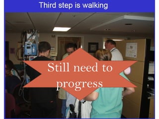 Still need to
progress
 