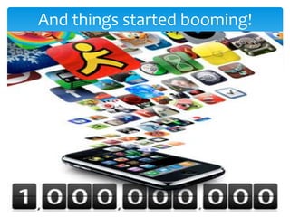 And things started booming!
 