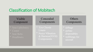 Classification of Mobitech
 