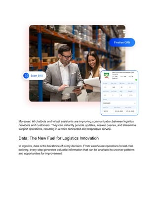 Mobility Infotech Logistics | Smart Tech-Driven Supply Solutions | PDF