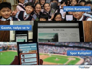 Gazete, radyo ve tv
Eğitim Kurumları
Spor Kulüpleri
 