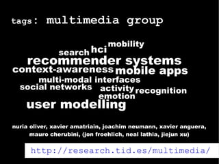 MobiSys Seminar - Nov 4 2008