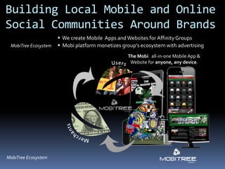 Building Local Mobile and Online
Social Communities Around Brands
                       We create Mobile Apps and Websit...
